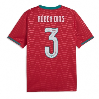Billige Fotballdrakt Portugal Ruben Dias #3 Replika Hjemmedrakt VM 2026 Kortermet